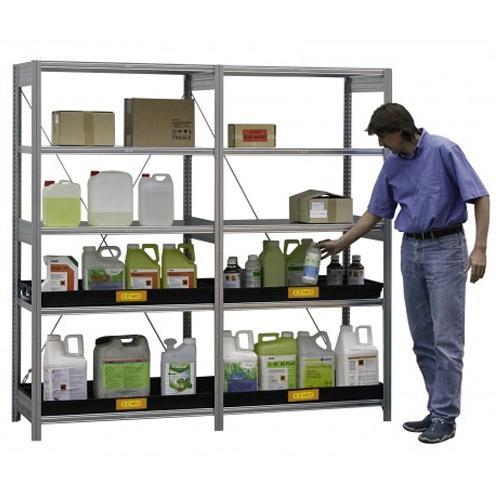 Module d'extension sur 5 étages pour rayonnage 10/20 - Pour produits non corrosifs - CEMO - 8092_0