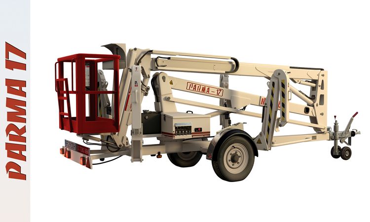 Nacelle tractable parma17 - matilsa - hauteur de travail 17 m_0
