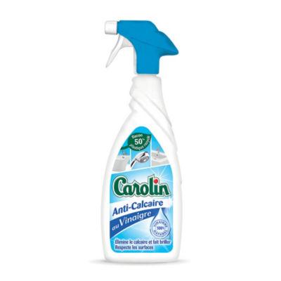 Nettoyant sanitaires détartrant anticalcaire vinaigre Carolin 650 ml_0