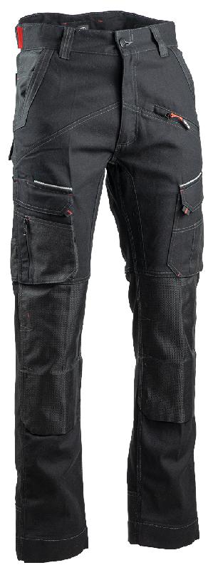 Pantalon cortex coton/polyester noir taille 62 - LMA LEBEURRE - 1783-62 - 867003_0