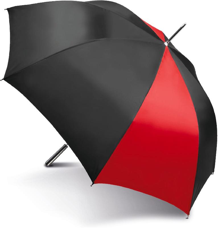 Parapluie de golf - Réf: KI2007 - Ouverture automatique - Diamètre 100 cm - Fibres de verre et métal noir - Marque Kimood_0