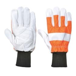 Portwest - Gants de bûcheron protection tronçonneuse (classe 0) Orange Taille XL - 5036108225224_0