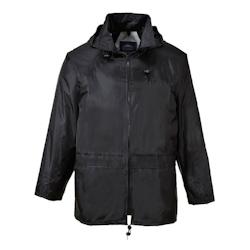 Portwest - Veste de pluie homme CLASSIC Noir Taille 4XL - XXXXL noir 5036108256884_0