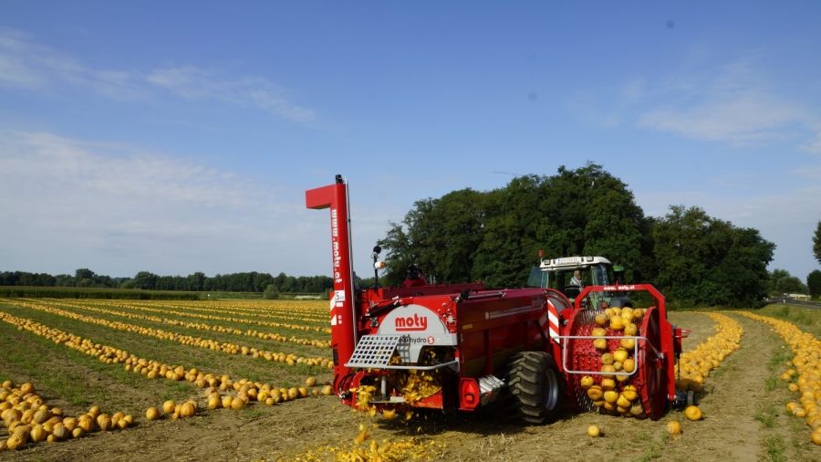 Récolteuse de pépins de citrouilles ke 3000 hydro s - moty gmbh - performance 1 à 1.5 ha/h - puissance 80 kw_0