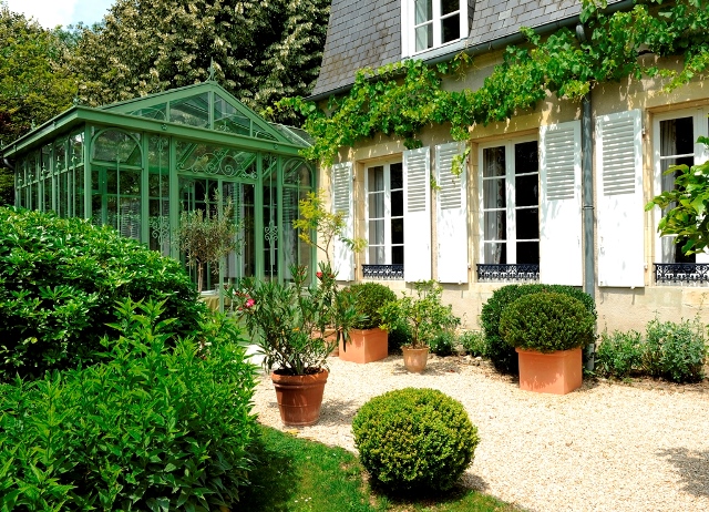 Véranda victorienne sur mesure en acier - Style ancien - Eléments décoratifs en fer forgé_0
