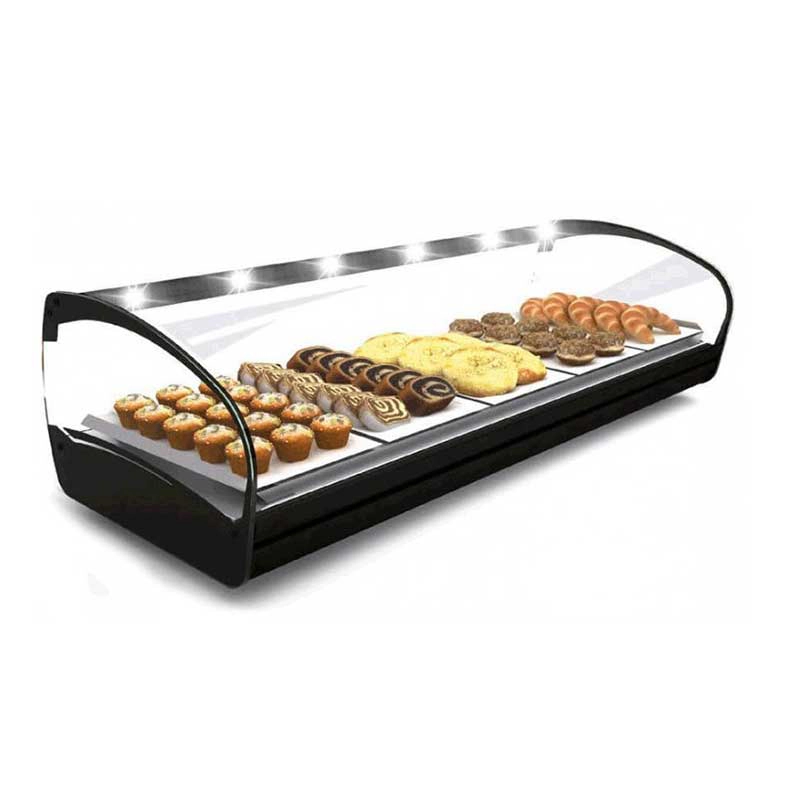 Vitrine chauffante chaleur sèche Shark Sahara - L 840 mm | Sayl - SHK4L - noir SHK4L_0