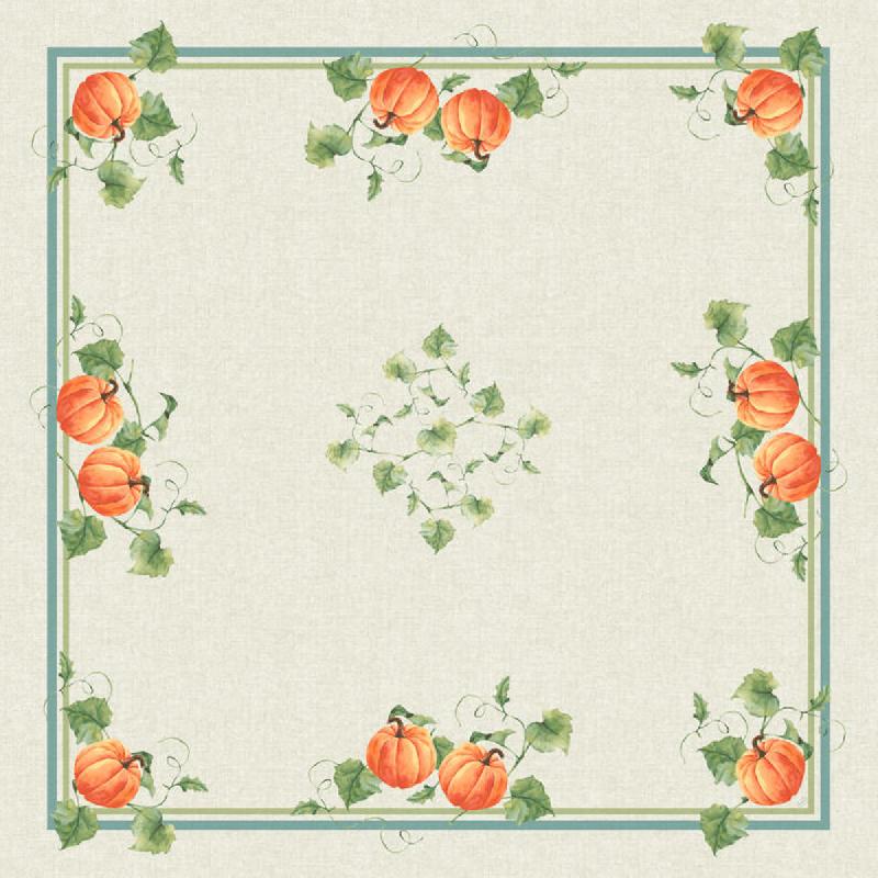 SURNAPPE ORANGE NON TISSÉ 84X84 CM HERITAGE HARVEST DUNI (20 PIÈCES)