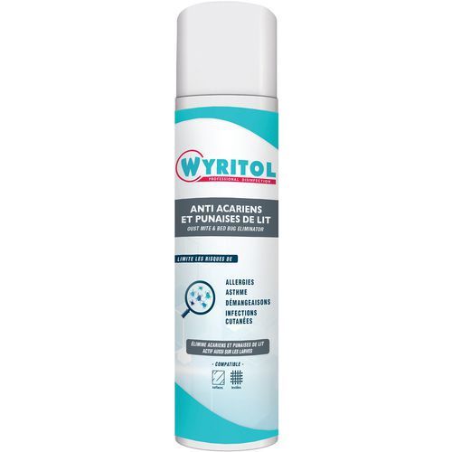 ANTI ACARIENS ET PUNAISES DE LIT EN AÉROSOL DE 500ML - WYRITOL