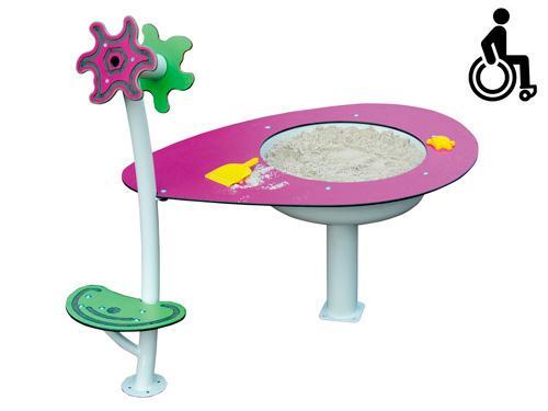 Bac à sable MF-PM867 avec CALEIDOSCOPE - Jeu inclusif pour enfants de 1 à 12 ans_0
