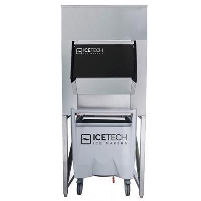 Bac de stockage de glaçons avec chariot 300 kg | Ice tech - ITBCS300_0