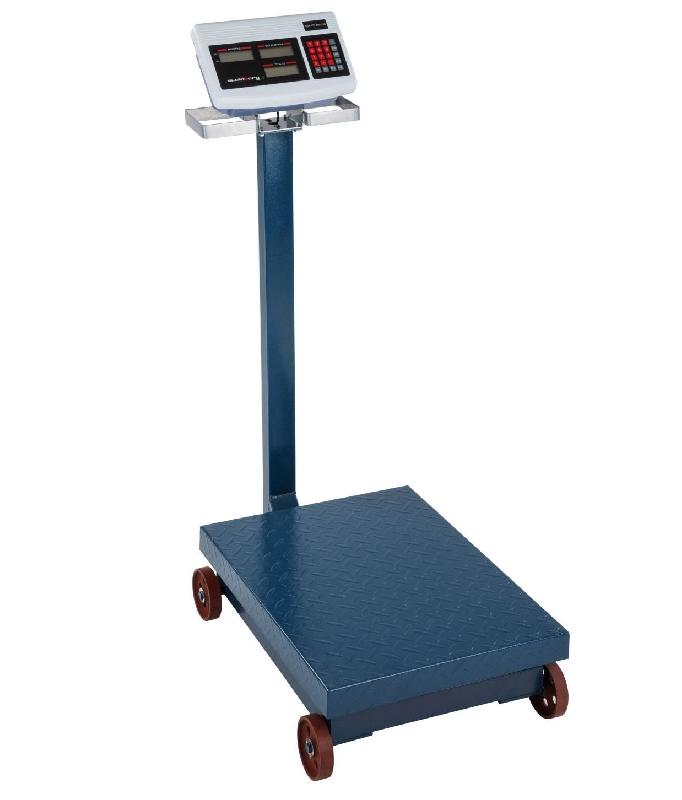 Balance plateforme digitale professionnelle 600kg/100g - écran LCD - acier - modèle 3414153_0