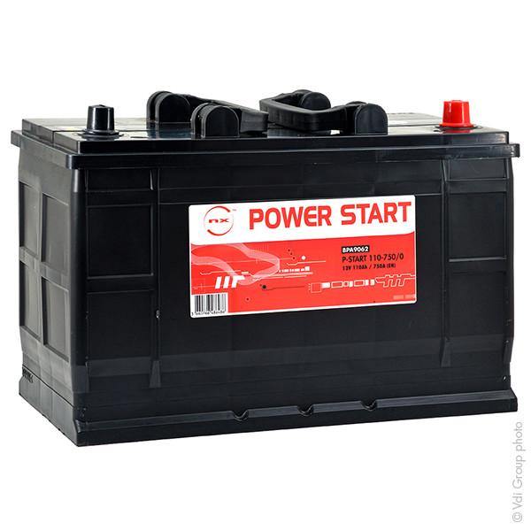 BATTERIE CAMION NX POWER START 110-750/0 12V 110AH_0