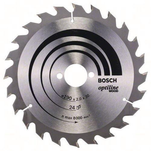 BOSCH 1 OPTILINE WOOD POUR SCIES CIRCULAIRES PORTATIVES