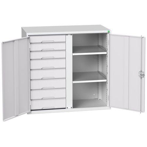 BOTT 1 ARMOIRE VERSO 8 TIROIRS PORTES PLEINES - BOTT