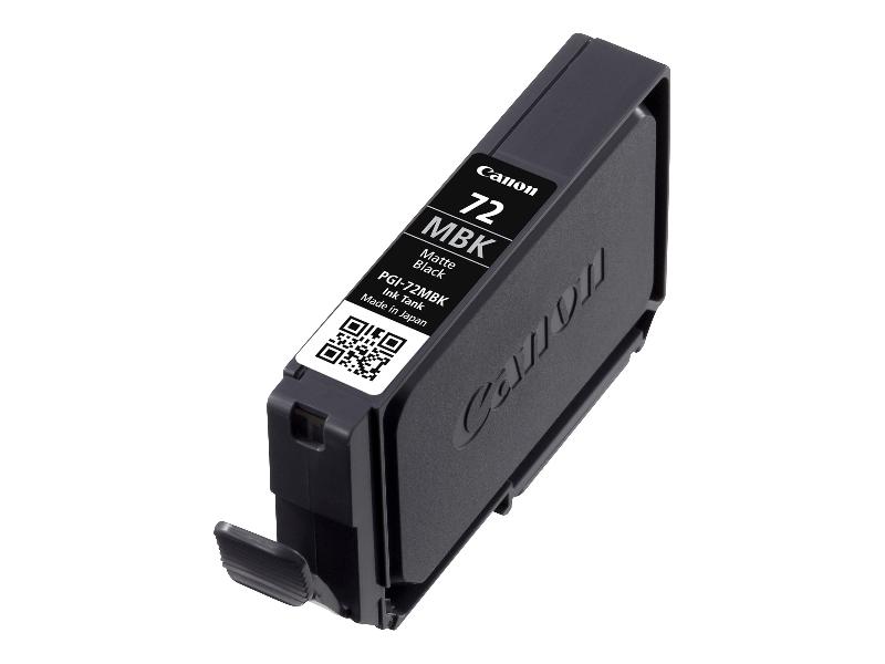 CANON PGI-72MBK - NOIR MAT - ORIGINAL - RÉSERVOIR D'ENCRE