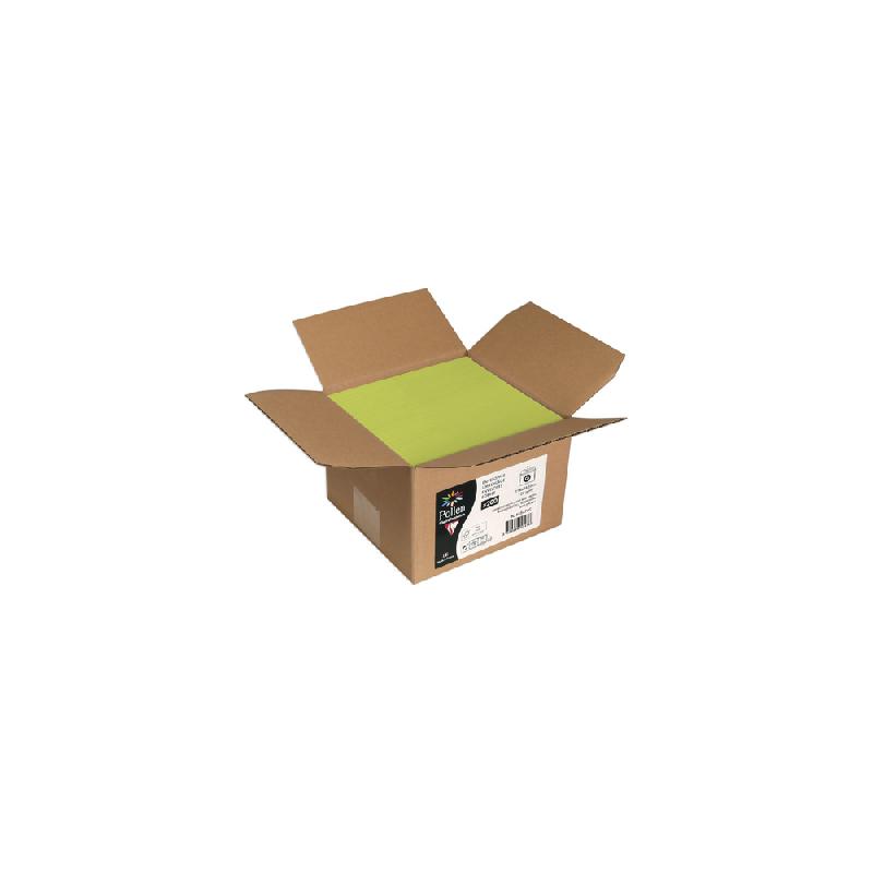 CARTON DE 200 ENVELOPPES POLLEN 114X162MM 120G/M² - VERT BOURGEON