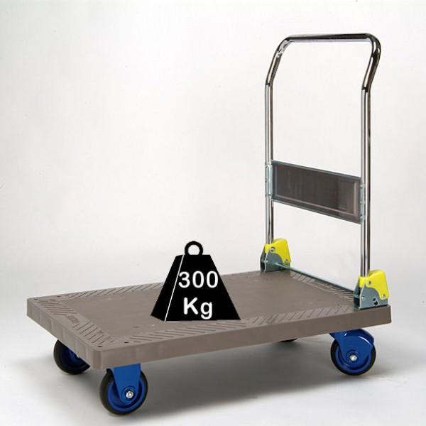 Chariot à dossier repliable - PRESTAR Charge : 300 kg_0
