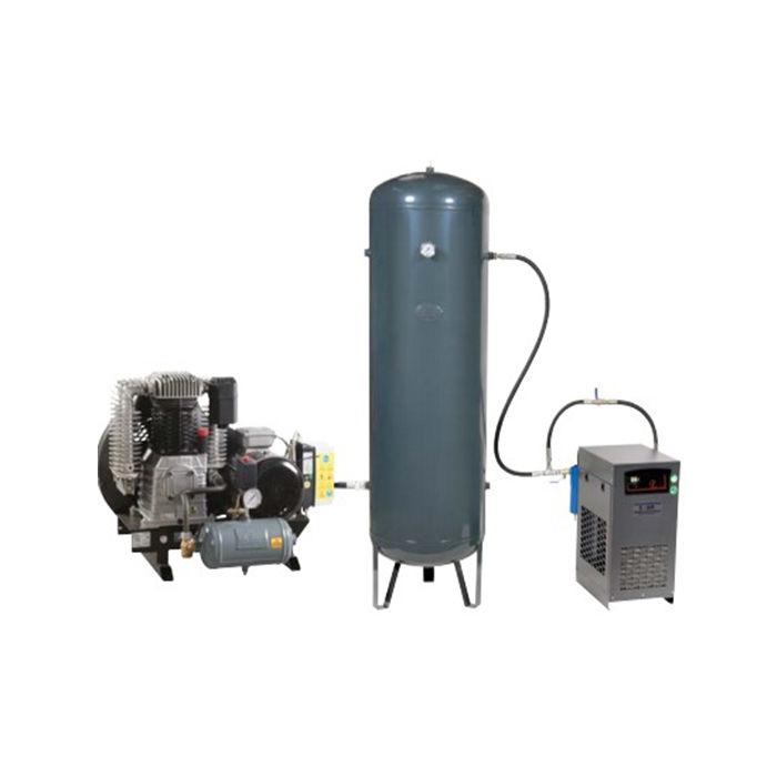 Compresseur d'air à piston triphasé sur plateau K100/BF20 SD - 900 L - 129 m3/h - 15 kW - Référence 11574722_0