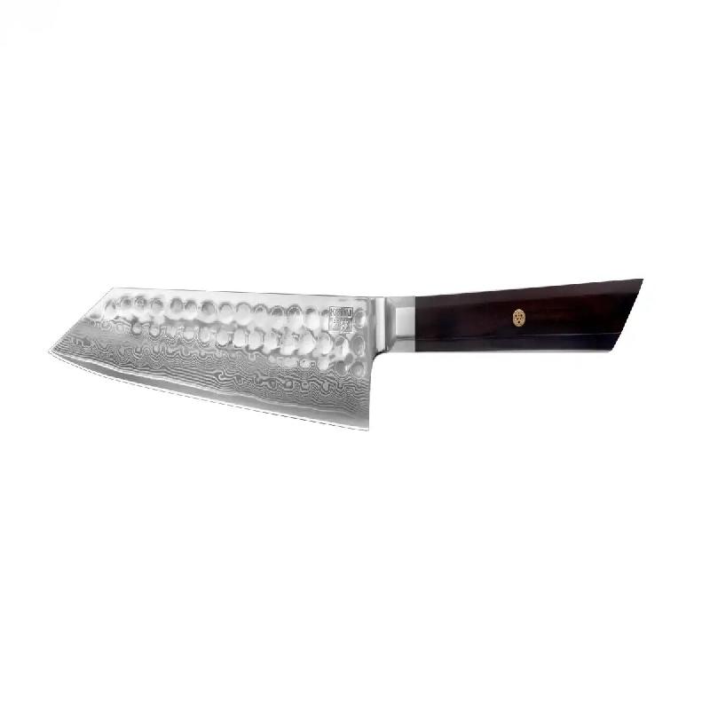 Couteau Santoku 17 cm KOTAI Bunka Damas - inox 708999028110_0
