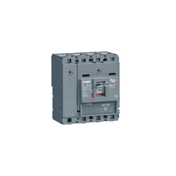 DISJ.H3+P160 MAG 4X100A 50KA - APPAREILLAGE DE TETE HAGER HMS101BC