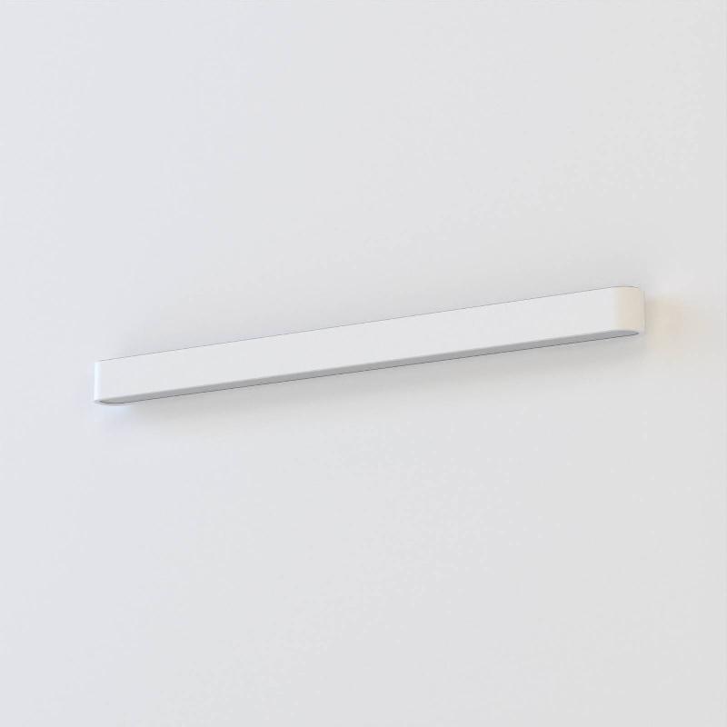 EULUNA APPLIQUE MURALE SOFT, LARGEUR 90 CM, BLANC, ALUMINIUM, G13