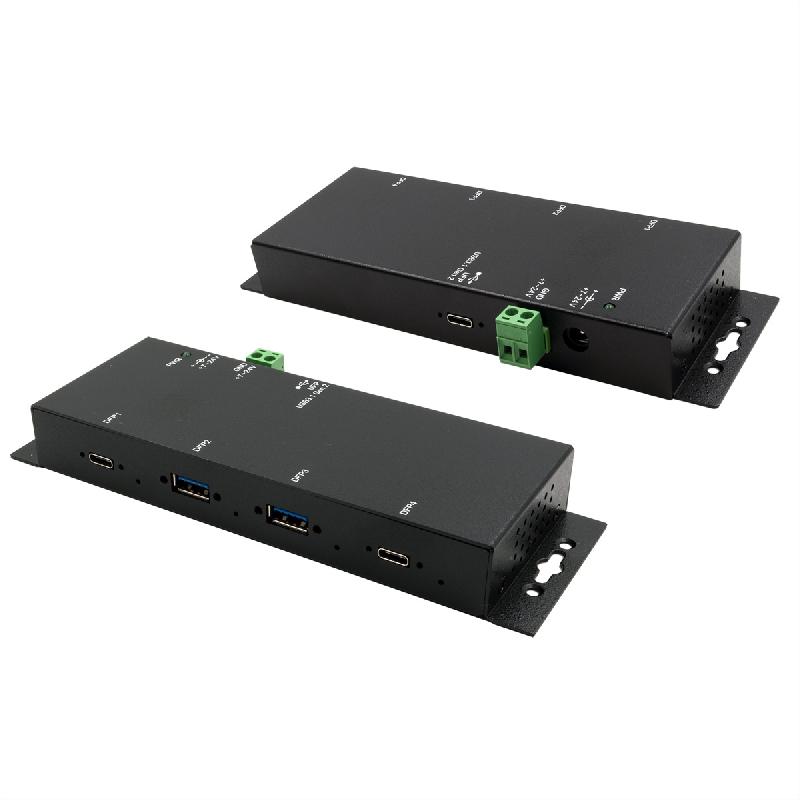 Exsys ex-1234hmvs hub usb 3.2 gen2 à 4 ports, avec 2x usb-c et 2x usb-a_0