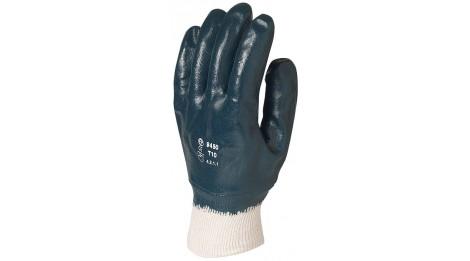 Gant coton tout enduit nitrile 4211 - Taille 10 - idéal en milieu gras - Normes EN 420, EN 388_0