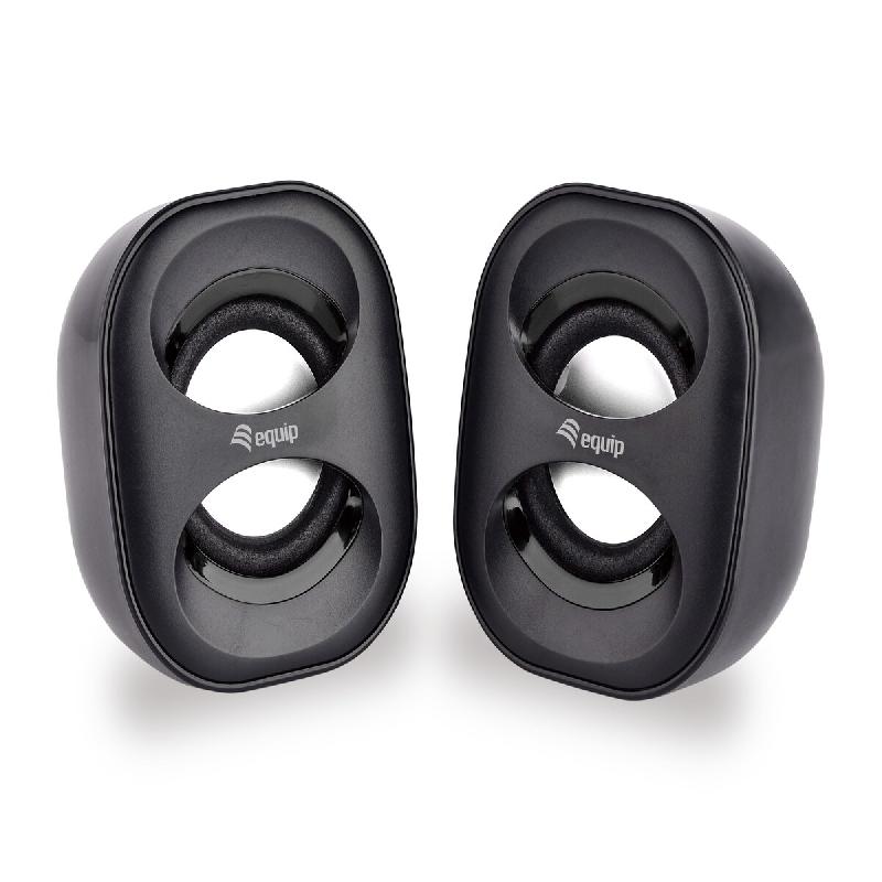 Haut-parleurs Mini-USB Equip - noir 245330_0