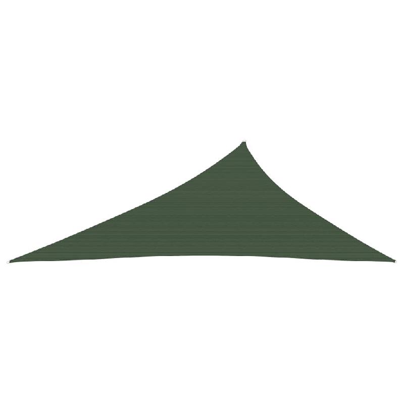 Helloshop26 - Voile toile d'ombrage parasol 160 g/m² PEHD 4 x 5 x 6,8 m vert foncé 02_0009435 - vert 3000509682728_0