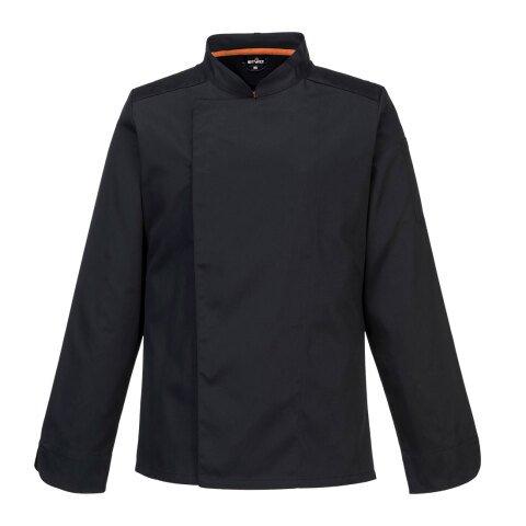LOT DE 2 - PORTWEST C838 VESTE CUISINE MESHAIR PRO L/S NOIR - TAILLE S