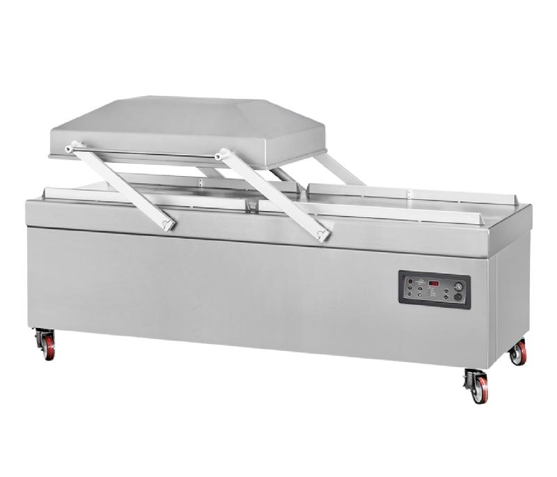 Machine sous vide sur socle professionnelle double cloche - 300 m3/h - L1/40_0