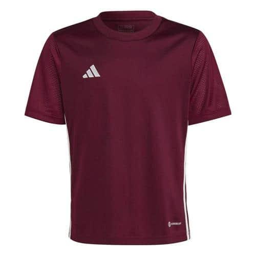 MAILLOT ENFANT - ADIDAS - TABELA 23 - MARRON GRENAT