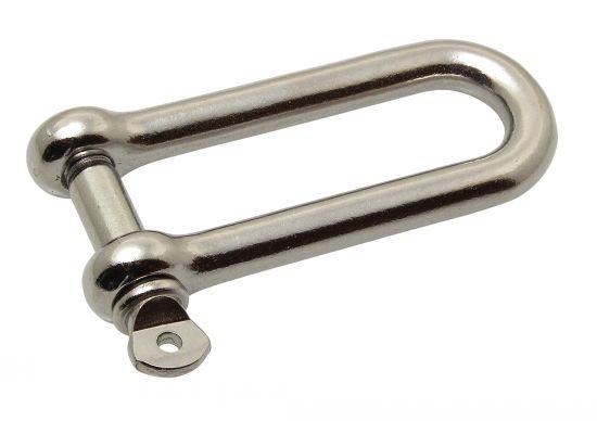 Manille droite longue forgée - Modèle 431970 - Inox A4_0