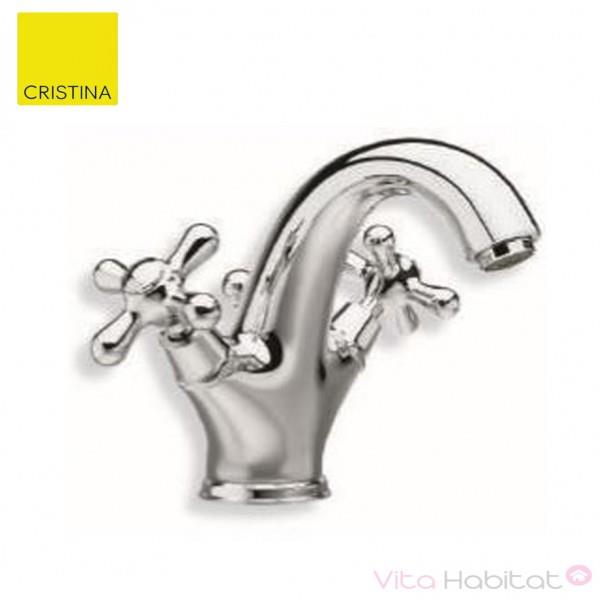 MÉLANGEUR LARGE POUR LAVABO IMPERO + VIDAGE - CRISTINA ONDYNA IM21251