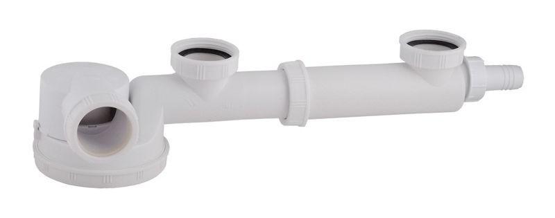 Mi Siphon D Evier A Deux Bacs Extra Plat Et Sortie Pour Lave Vaisselle Machine A Laver Espace Tyc Comparer Les Prix De Mi Siphon D Evier A Deux Bacs Extra Plat Et Sortie Pour Lave Vaisselle Machine A