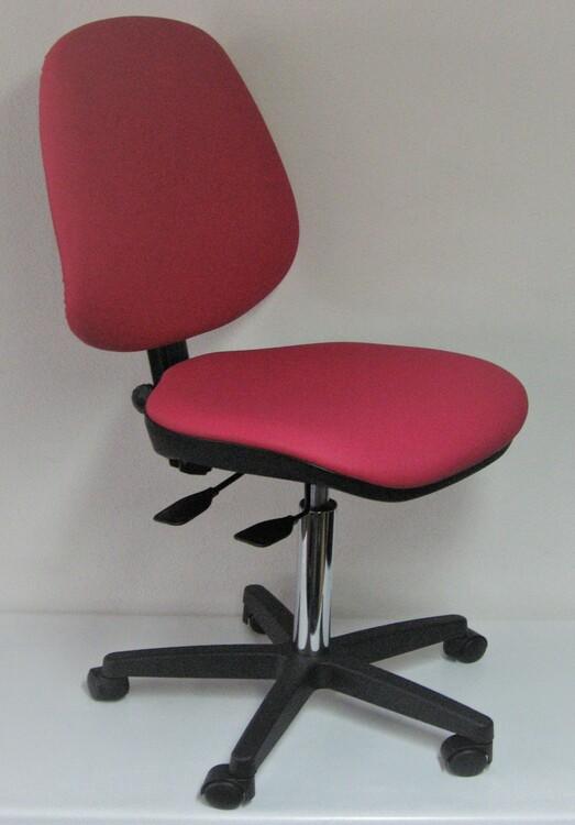 N96as - Siège ergonomique en vinyle supérieur avec mécanisme asynchrone, dossier et assise ajustables_0