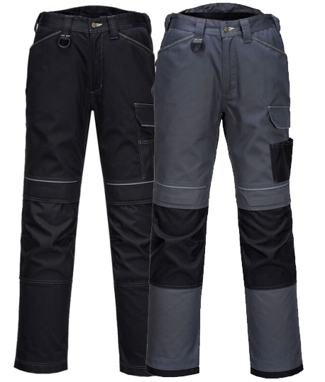 Pantalon de travail multi-poches renforcé, Coloris : Noir, Taille pantalon : 38_0