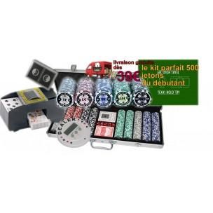 PETIT KIT 500 JETONS EURO POUR DEBUTANT