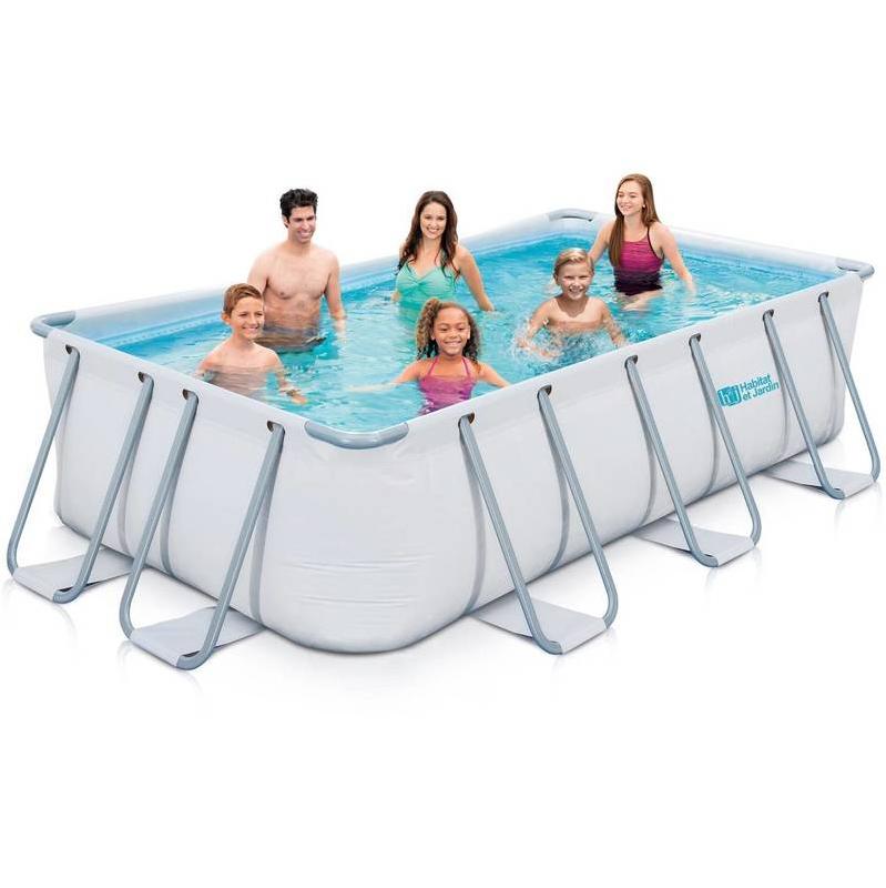 Piscine Bois Rio 5 60 X 3 70 X 1 24 M Habitat Et Jardin
