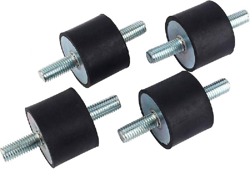 Plots Anti-Vibratile Cylindrique et conique Ø8 (Sachet de 4) - Cylindrique_0