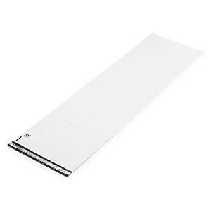 POCHETTE PLASTIQUE OPAQUE 30% RECYCLÉ 60 MICRONS POUR PRODUITS LONGS RAJA