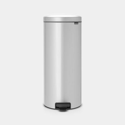Poubelle à pédale newIcon 30 litres Metallic Grey - Brabantia UGS114465_0