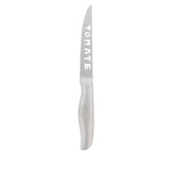 Pradel Excellence - Escapade - Couteau tomate tout inox sur carte - gris 3158079930180_0