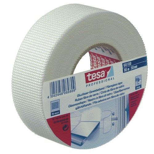 RUBAN DE RÉPARATION POUR PANNEAU DE PLÂTRE - 60100 - ROULEAU 90M TESA ADHÉSIFS