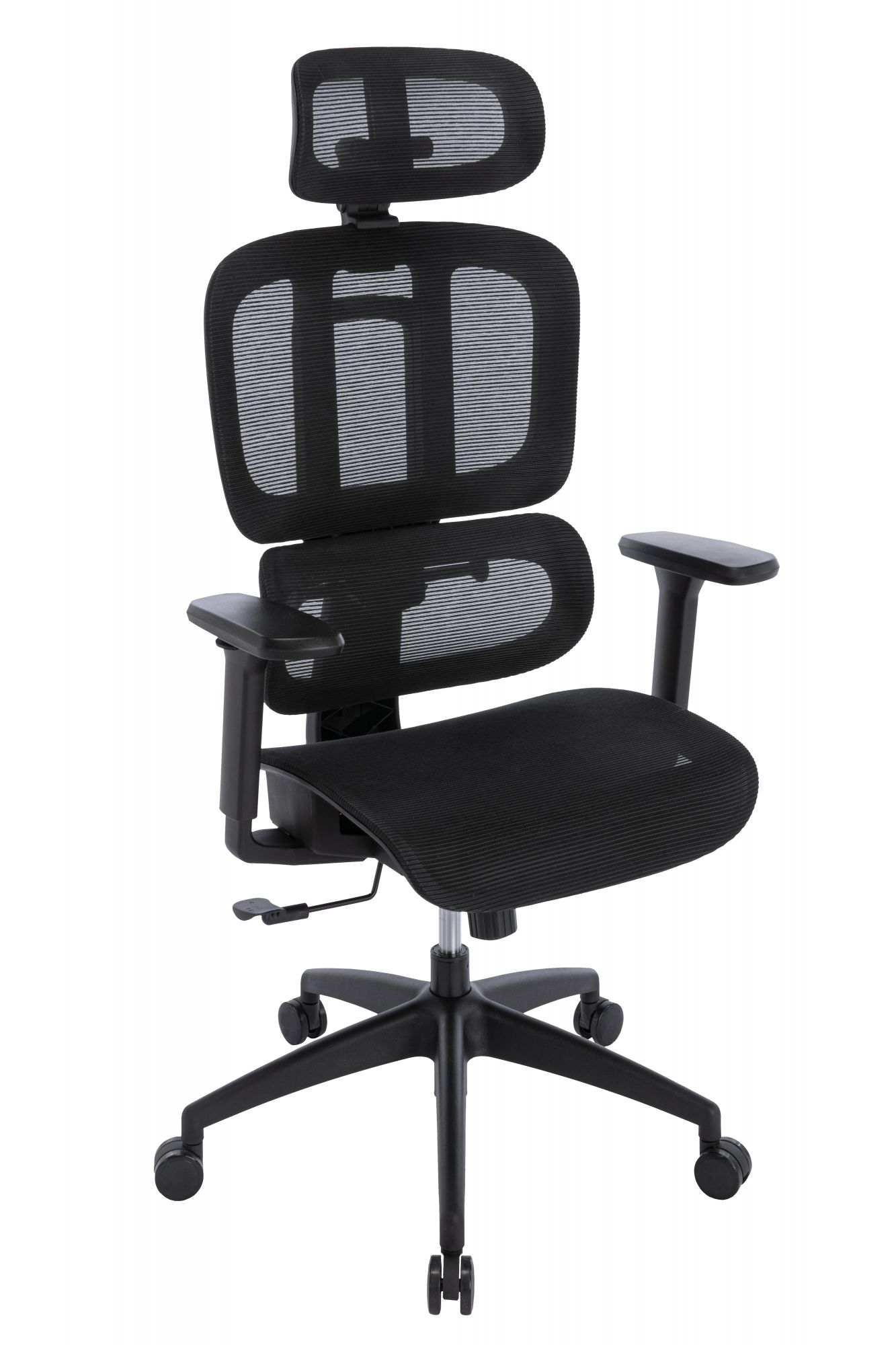 Siège ergonomique de bureau Oraxeat RG600 - Noir - Accoudoirs réglables en 3D et assise en mesh respirant_0