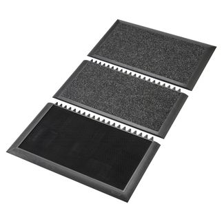 Tapis pour Industrie des laboratoires - Désinfection du bain de pieds Anthracite/Noir - Sani-Master 348 Notrax_0