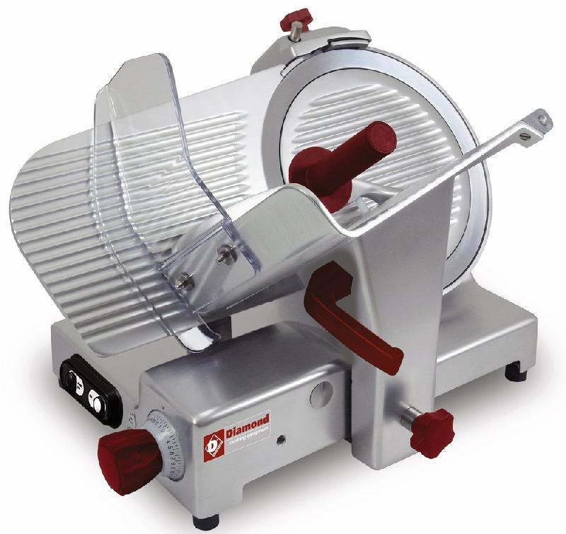 Trancheuse professionnelle oblique - Lame diamètre 300 mm - Dimensions 495x590xh495 - Modèle 300/TL_0