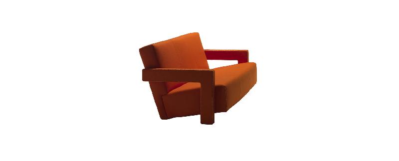 Utrecht de Cassina - fauteuils et canapés courbes ou droits - structure en acier et revêtement tissu ou cuir_0