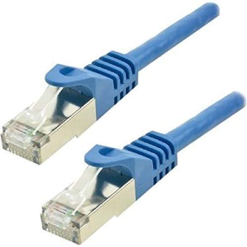 MCL FCC7BMSF-1M/B - Câble réseau Cat7 S/FTP (S-STP) - RJ-45 mâle/mâle - 1m - Bleu - MCL Samar_0