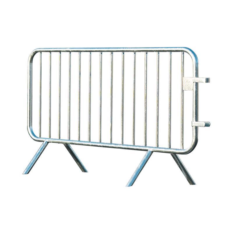 Barrière de sécurité Ecobar en acier galvanisé - Réf : 200060 - 2 à 2,5m de long, robuste et modulable_0